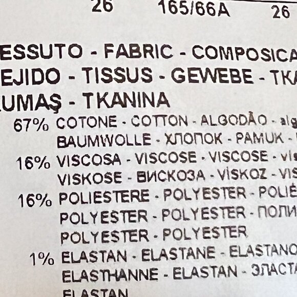 Armani Exchange Women's Denim Jeans Size 26 Grey J69 Super Skinny Lift-up Grey - Picture 12 of 12